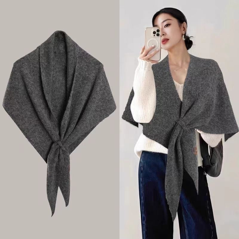 Elegant Knit Shawl – Versatile & All‑Season