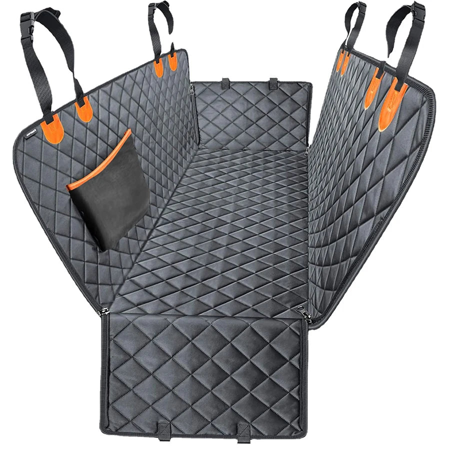 Waterproof Dog Car Seat Hammock with Side Flaps