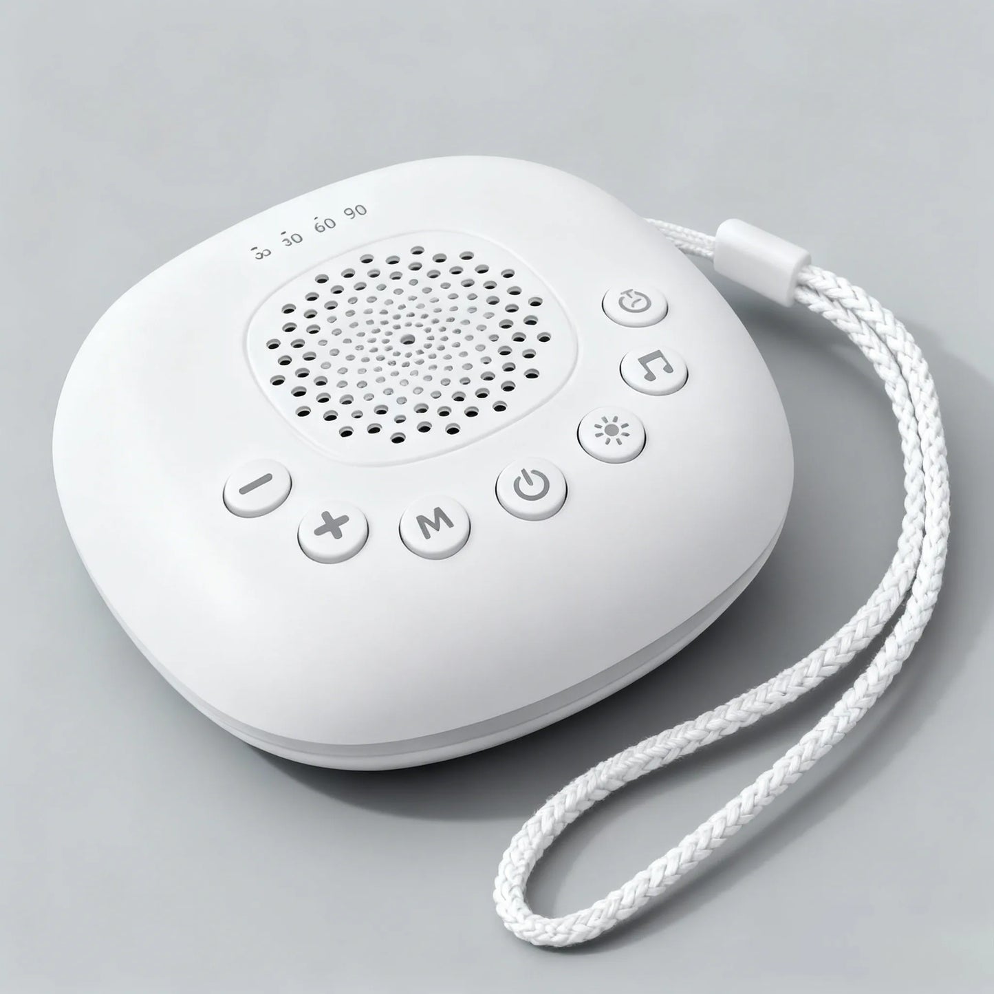 Portable White Noise Machine with LED Glow