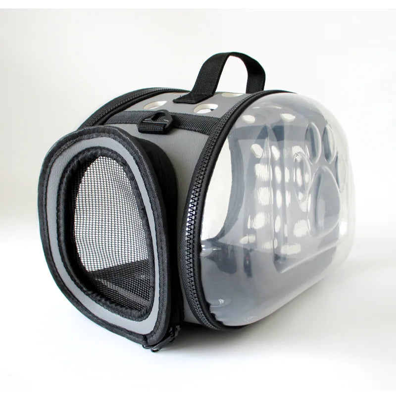 Transparent Foldable Pet Travel Carrier