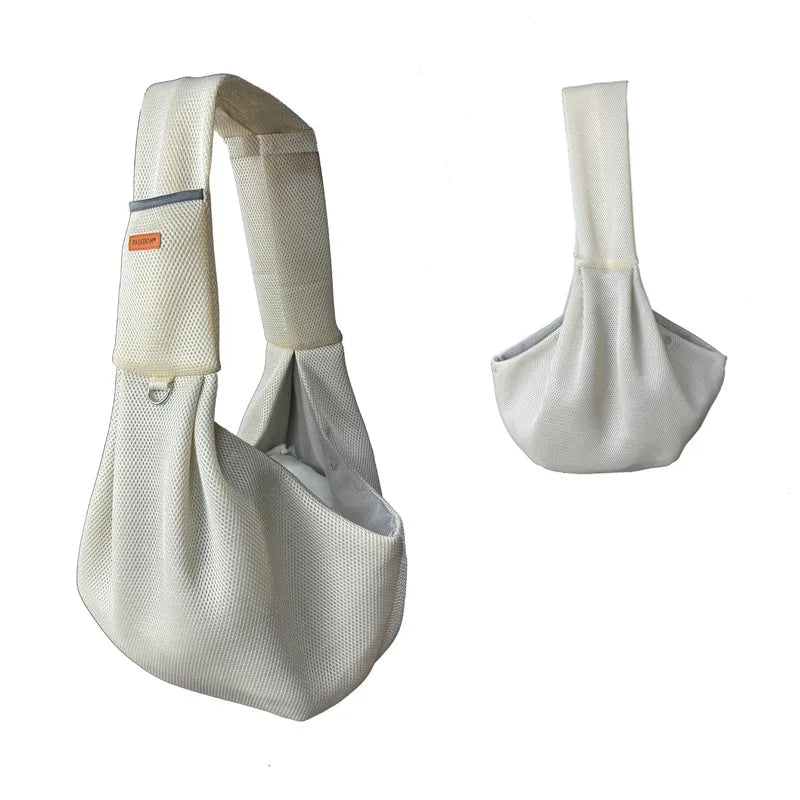 Hands‑Free Travel Sling for Small Breeds – Soft & Supportive