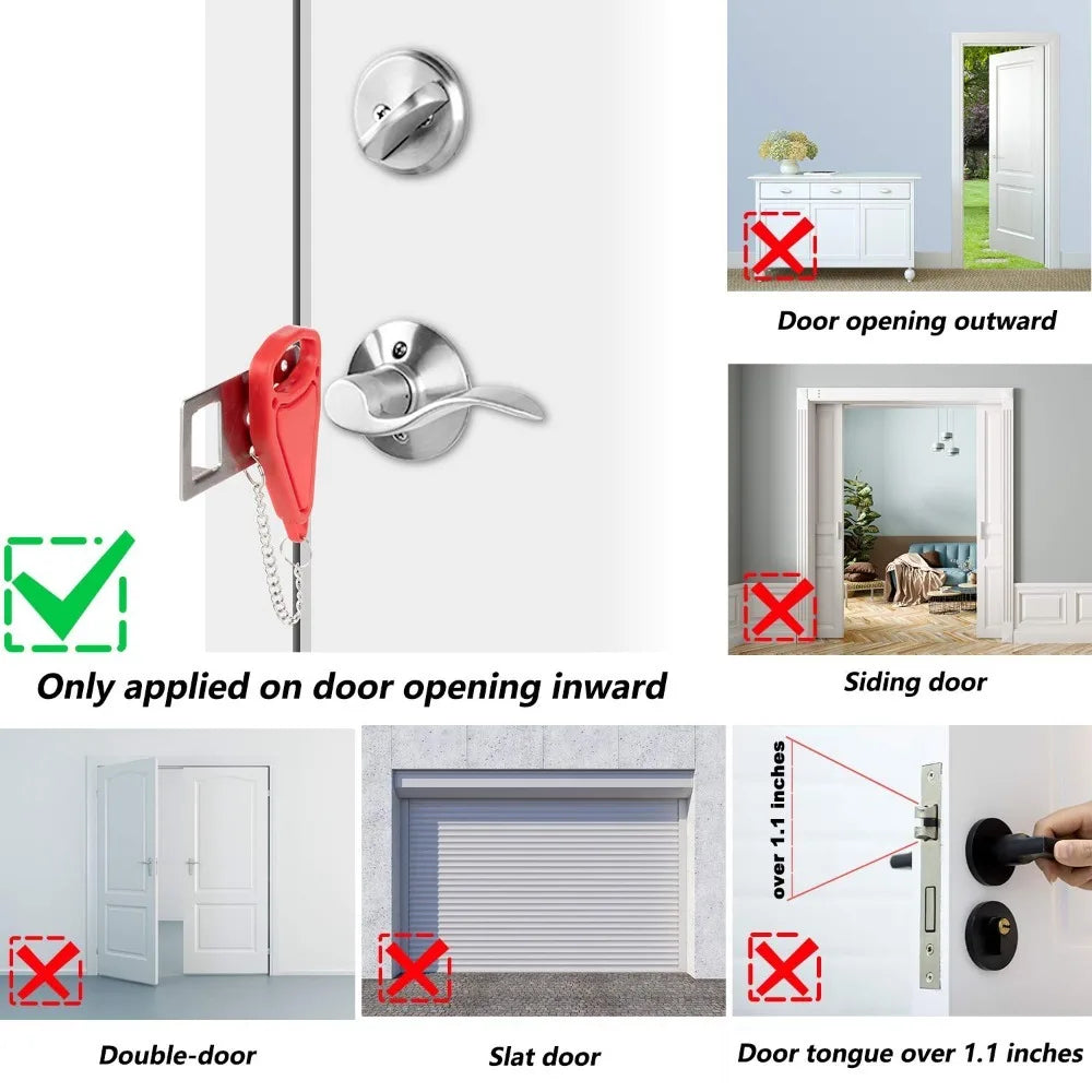 Safer Travel with a Portable Hotel Door Lock