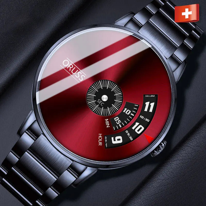 Stainless Steel Waterproof Watch – Classic Design, Precision Quartz Movement