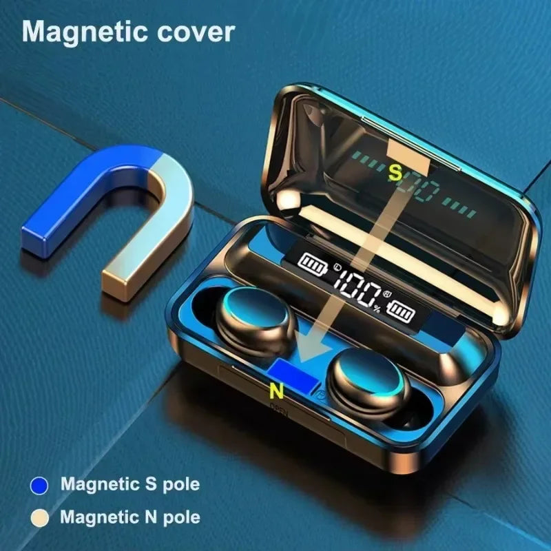 Wireless Waterproof Earbuds with Sound Isolation