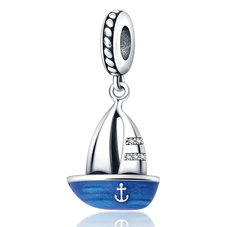 Silver‑Plated Travel Charms – Unique, Artistic Luggage Accessories
